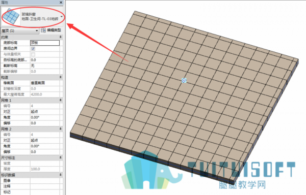 revit地砖设置（revit地砖楼地面的编辑）